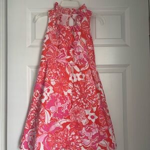 Floral Pink Kids Dress